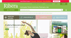 Desktop Screenshot of farmaciaribera.es